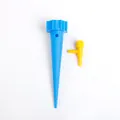 Professional automatic plant self-watering spike kit with adjustable drip control valve - Single Piece / Blue