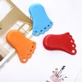 Creatieve voetvormige siliconen deurstoppers voor babyveiligheid, 3 kleuren - Gemengd Willekeurig