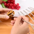 Stainless steel walnut pick and seafood crab needle tool for extracting nut meat - Stainless Steel Multi-Use Needle