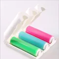 Portable reusable sticky lint roller set for efficient pet hair and dust removal - Mini Brush / 10*10*5.5cm / Blue