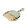 Portable mini desk broom and dustpan set in pale green for efficient desktop cleaning - Mini Desktop Style / Green