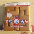Set of 8 brown foam L-shaped table corner protectors for baby safety furniture protection - 8 Pcs Set / Wood Color