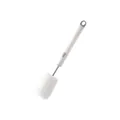 White and grey long-handled sponge bottle brush for deep cleaning cups and bottles - White