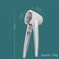 High-quality aluminum alloy funnel-shaped nutcracker tool with size and weight info - Medium 140g - Nut Cracker