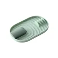 Support de couvercle pliable vert clair avec repose-spatule et bac d'égouttage intégré - Emballage en boîte / Vert Nordique