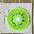 Vivace sottobicchiere in silicone a forma di kiwi come tappetino antiscivolo per tazze - Kiwi