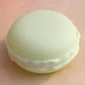 Portable pale green macaron-shaped jewelry storage box made of durable plastic material - 10*5cm / Large Light Green