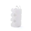 White caterpillar suction cup shower head holder for bathroom punch-free installation - White