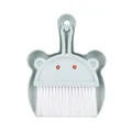 Cute light blue cartoon bear mini desktop dustpan and brush set for keyboard cleaning - Teddy Bear / Blue