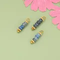 Colgantes de piedra natural azul bohemia para accesorios de joyería DIY hechos a mano - Colgante de Piedra en Degradado Azul Púrpura (MI2408S) / 1 Pieza