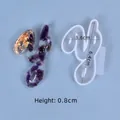 Cursive letter Y silicone mold for crystal resin DIY craft projects, height 6.4cm - Cursive Letter Y (3.6x6.4cm)