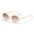 Cute flower-shaped children's sunglasses in cream white finish with gradient lenses - Off-white Double Tea Lens