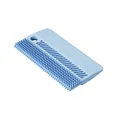 Professionele lichtblauwe dubbelzijdige siliconen dierenhaarremover voor tapijt - Zacht Rubberen Krabber / Blauw