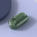 Portable green translucent pill cutter and medicine storage box for daily health care - Pill Cutter / Transparent Green