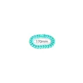 Lebhafte türkisfarbene Edelstahl-Panzerkette Cuban Link Halskette, 170 mm Größe - 17cm / Blau
