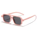 Occhiali da sole per bambini con protezione UV e montatura rosa per bimbi e bimbe - Montatura Rosa Lente Grigia