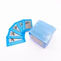 Detailed view of polarized sunglasses test cards featuring clear bilingual instructions - Polarized Lens Test Card