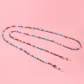 Handmade candy color acrylic beaded chain strap for masks and eyeglasses accessory - Colorful Beads and Artificial Pearl (C8)