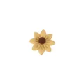 Yellow felt sunflower daisy floral ornament for wedding party and bag decoration accessory - Light Yellow Flower