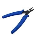 Pinza a crimpare professionale blu per gioielli per la creazione di accessori fai da te - Lunghezza Totale 128mm