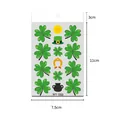 Adesivi per tatuaggi temporanei con trifoglio e portafortuna San Patrizio bambini - Festival Irlandese (WY-088)