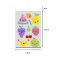 Waterproof colorful cartoon fruit smiley face temporary tattoo stickers for kids sheet - Summer Fruit Series (WY-069) / 7.5*11cm