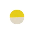 Accessoire bicolore jaune et blanc floqué circulaire pour décoration lumineuse de sapin de Noël - Étoile Transparente 9.5CM (5 LED) / Blanc chaud