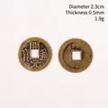 Antieke Chinese Kaiyuan Tongbao koperen munt, 2,3 cm diameter voor feng shui decoratie - Tang-dynastie Kaiyuan Munt