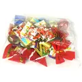 Pack de décorations de sapin de Noël varié avec nœuds rouges, étoiles et mini boîtes - Accessoires pour Arbre 150CM-210CM