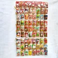 Comprehensive set of mini festive Christmas wish cards and gift tags with gold hanging strings - 320 Pieces/Pack