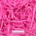 Rose red shredded raffia paper filler for wedding candy boxes and handmade soap packaging - 50g Pack / Rose Red