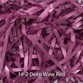 Carta velina bordeaux scuro tagliata a strisce per riempire scatole regalo e pacchi - Rosso Vino Scuro (1#-2)