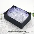 Irregular iridescent shredded film filler for gift boxes and wedding candy decoration - Irregular Shredded / Rainbow