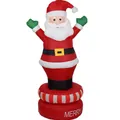 Large inflatable Santa Claus standing on a festive base for Christmas yard decor - 1.8m / Santa With Base (Style C)