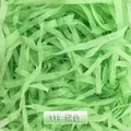 Carta di rafia tritata verde chiaro per il riempimento decorativo di scatole regalo - 11# Verde