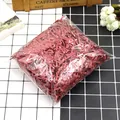 Burgundy glitter raffia shredded paper gift box filler for luxury packaging 100g - Wine Red Glitter Silk (PT03) / 50g Weight / Burgundy