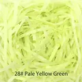 Riempitivo di carta rafia sminuzzata verde-giallo chiaro per scatole regalo e bomboniere - Giallo-Verde Chiaro (28#)