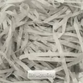 Carta rafia triturata grigio chiaro 39# per confezioni regalo e scatole nuziali - Grigio Chiaro (Argento) (39#)