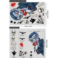 Halloween static window clings set featuring cartoon zombie and vampire stickers - Vampire Character (BQ044)