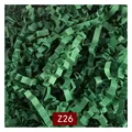 Dark green crinkle cut shredded paper grass for gift packaging filler and box stuffing - 1kg Pack / Dark Green (Z26)