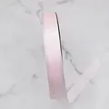 Single roll of light pink polyester satin ribbon for elegant gift wrapping and crafts - Style (D3-8010) / 1cm Wide (100 Yards/Roll) / Pink