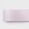 Premium 1.5cm light pink single-sided polyester satin ribbon for elegant gift wrapping - 8011# Single Sided Satin / 1.5cm Wide * 100 Yards/Roll / Peach Blossom Pink