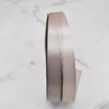 High-quality elegant dusty rose polyester satin ribbon for gift packaging and wedding decor - Style (D3-8074) / 1cm Wide (100 Yards/Roll) / Champagne