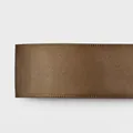 1.5cm high-density brown polyester satin ribbon for premium gift packaging and DIY crafts - 8052# Single Sided Satin / 1.5cm Wide * 100 Yards/Roll / Camel