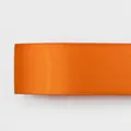 1.5cm wide orange single-sided encrypted polyester ribbon for gift box wrapping - 8068# Single Sided Satin / 1.5cm Wide * 100 Yards/Roll / Fluorescent Orange