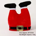 Funny Santa Claus pants shape Christmas hat for festive holiday party costume decor - Santa Claus Pants Leg Hat