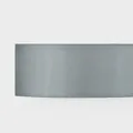 Close-up of 1.5cm wide grey single-sided satin polyester ribbon for gift wrapping - 8104# Single Sided Satin / 1.5cm Wide * 100 Yards/Roll / Mist Grey