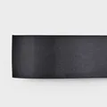 High-quality 1.5cm black satin polyester ribbon for gift and cake box packaging - 8109# Single Sided Satin / 1.5cm Wide * 100 Yards/Roll / Dark Gray