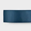 Premium 1.5cm dark blue single-sided polyester ribbon for elegant gift box packaging decor - 8134# Single Sided Satin / 1.5cm Wide * 100 Yards/Roll / Dark Azure