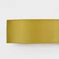 Premium 1.5cm gold polyester satin ribbon perfect for gift packaging and cake boxes - 8150# Single Sided Satin / 1.5cm Wide * 100 Yards/Roll / Luxury Gold